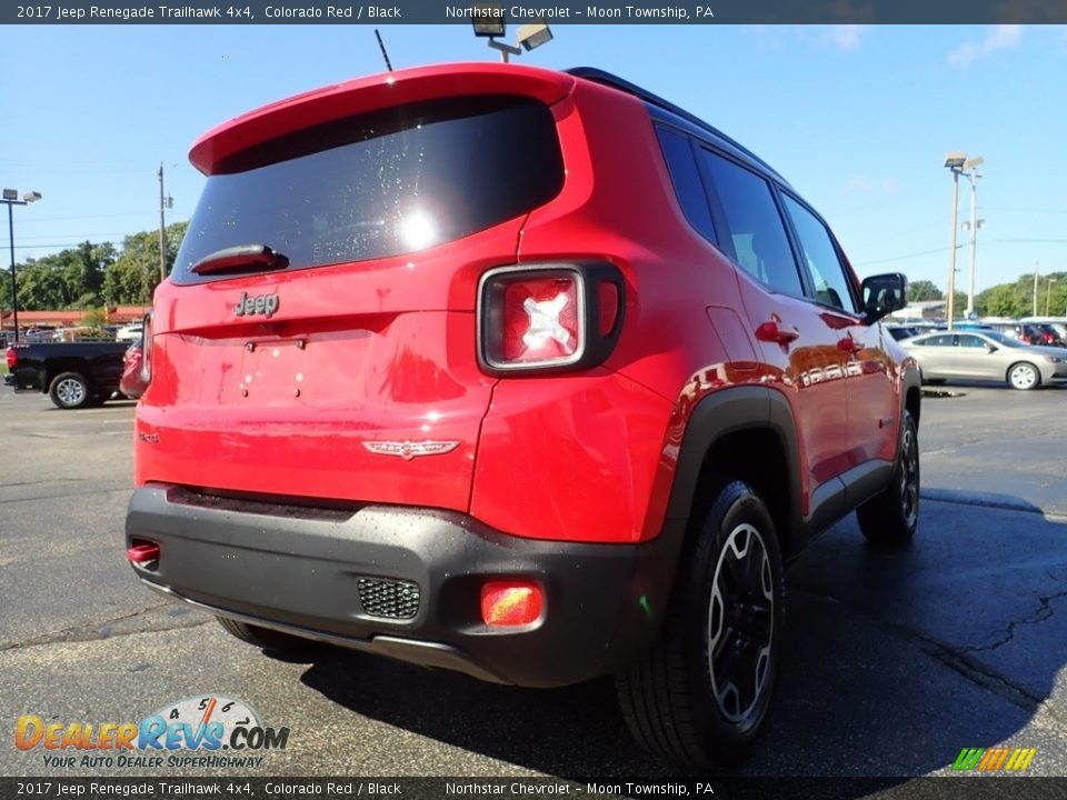 2017 Jeep Renegade Trailhawk 4x4 Colorado Red / Black Photo #8