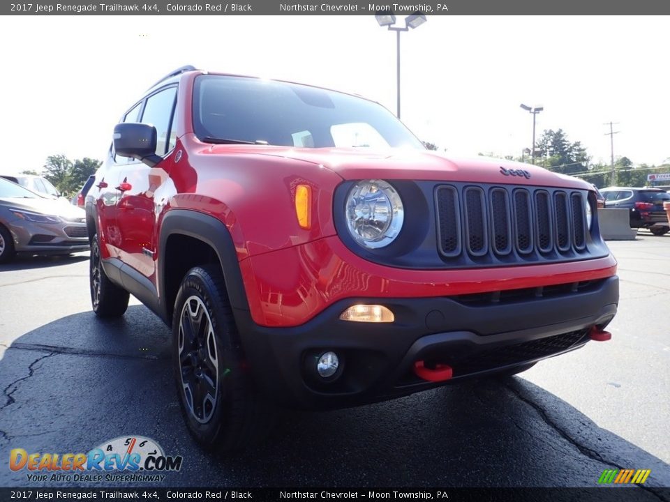 2017 Jeep Renegade Trailhawk 4x4 Colorado Red / Black Photo #12