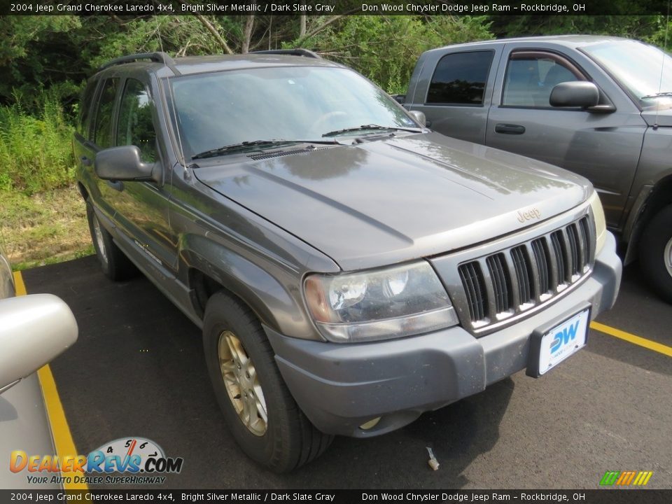 2004 Jeep Grand Cherokee Laredo 4x4 Bright Silver Metallic / Dark Slate Gray Photo #1