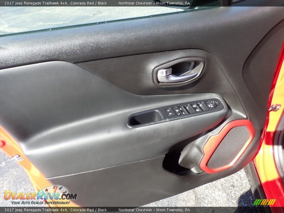 2017 Jeep Renegade Trailhawk 4x4 Colorado Red / Black Photo #24