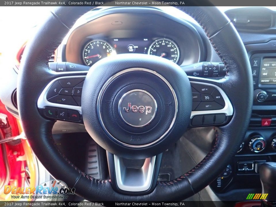 2017 Jeep Renegade Trailhawk 4x4 Colorado Red / Black Photo #26