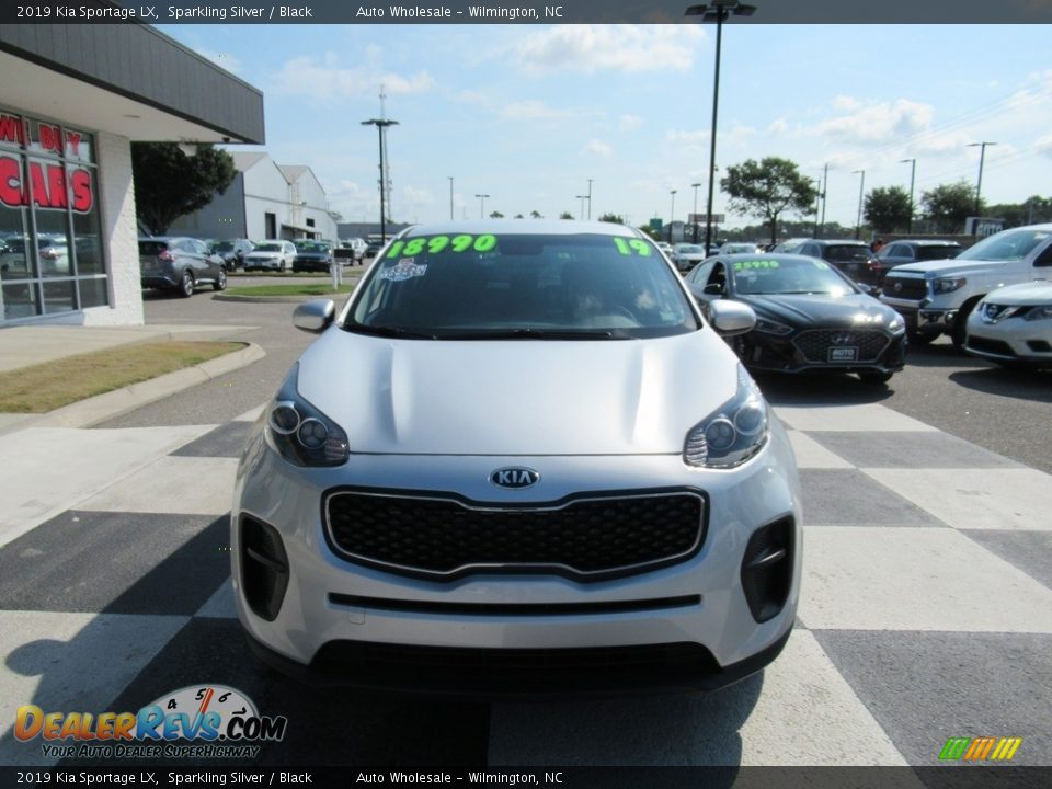 2019 Kia Sportage LX Sparkling Silver / Black Photo #2