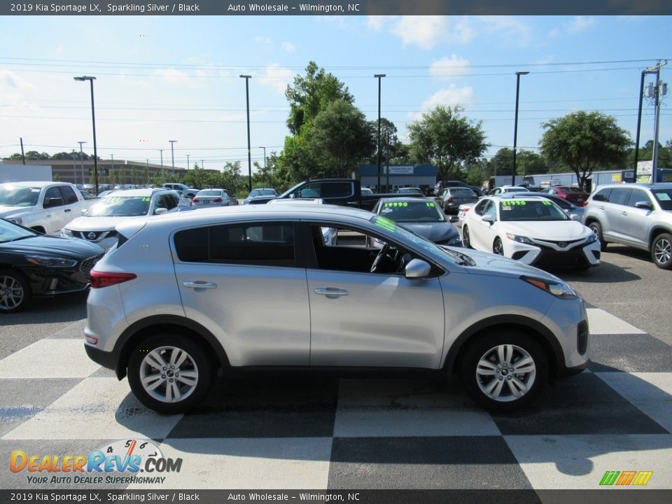 Sparkling Silver 2019 Kia Sportage LX Photo #3