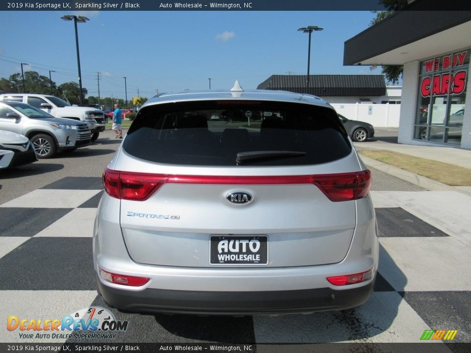 2019 Kia Sportage LX Sparkling Silver / Black Photo #4