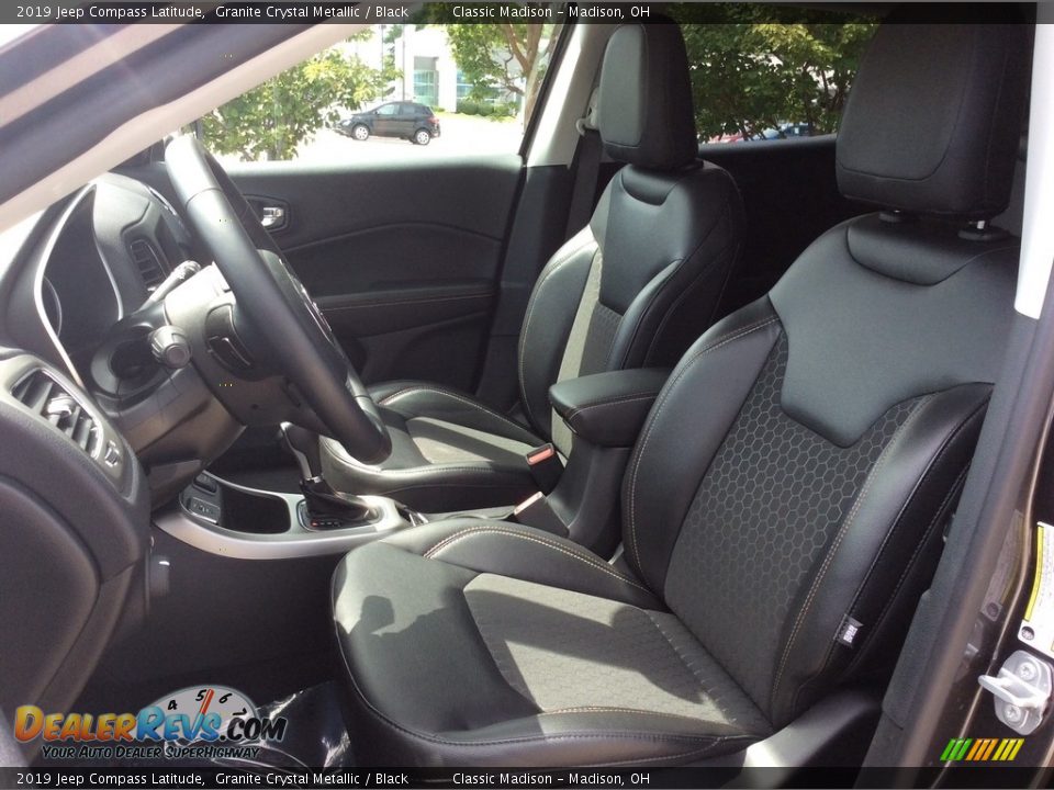 2019 Jeep Compass Latitude Granite Crystal Metallic / Black Photo #3