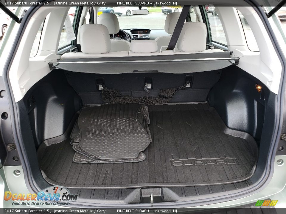 2017 Subaru Forester 2.5i Jasmine Green Metallic / Gray Photo #19