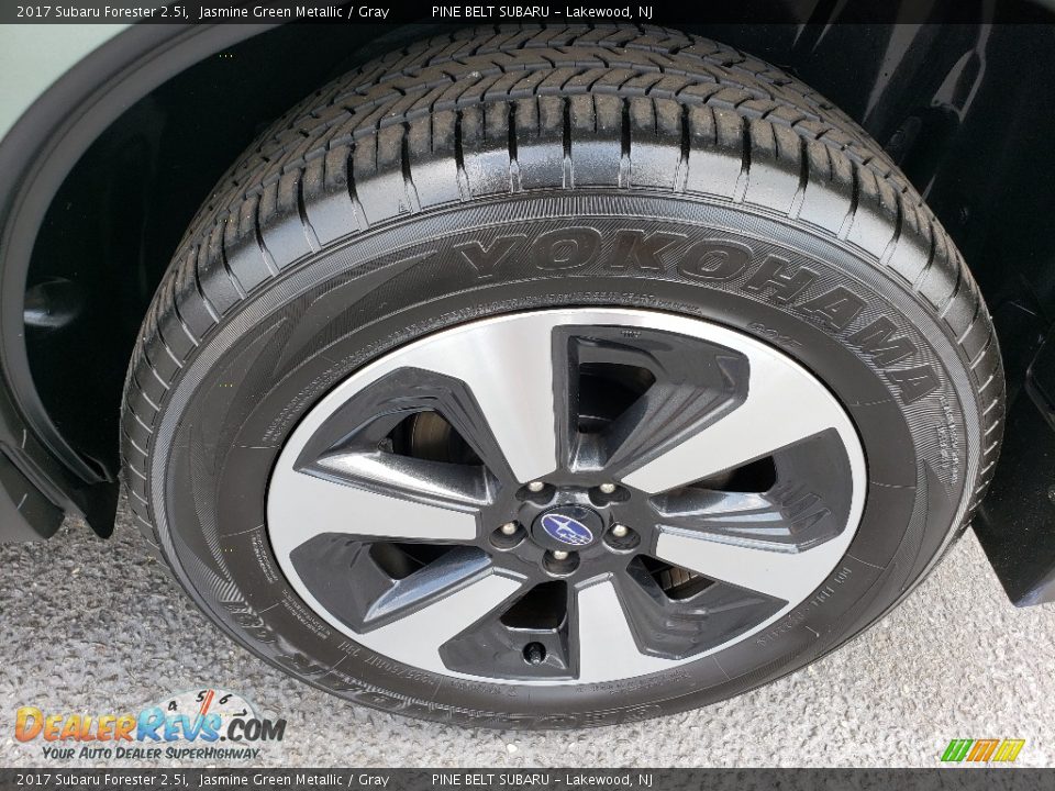 2017 Subaru Forester 2.5i Jasmine Green Metallic / Gray Photo #20