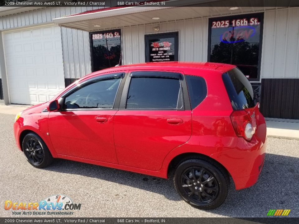 2009 Chevrolet Aveo Aveo5 LT Victory Red / Charcoal Photo #3
