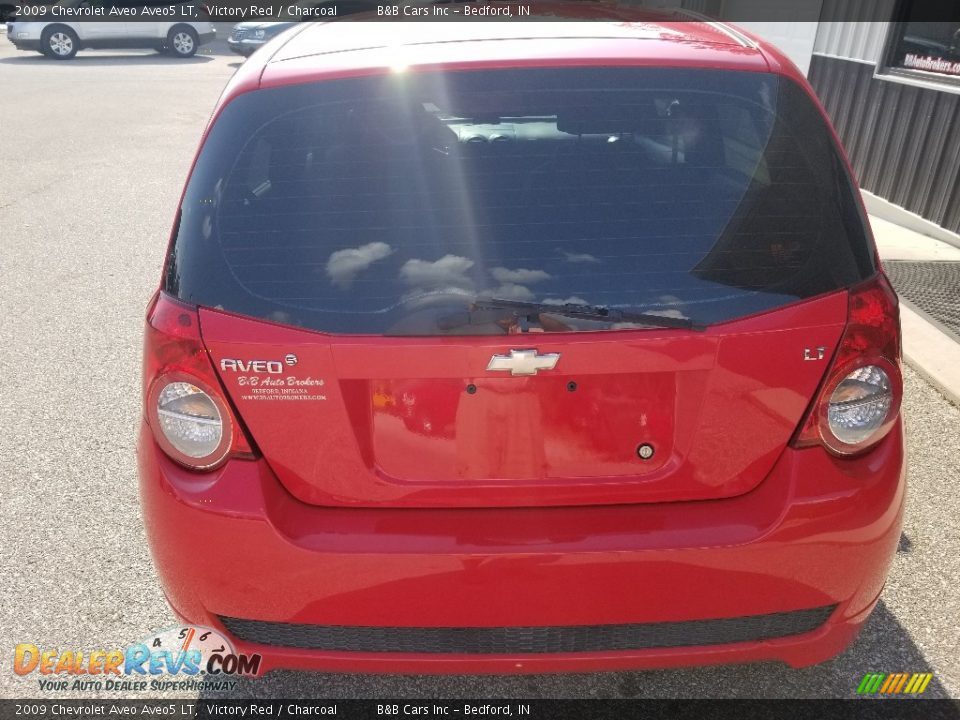 2009 Chevrolet Aveo Aveo5 LT Victory Red / Charcoal Photo #5