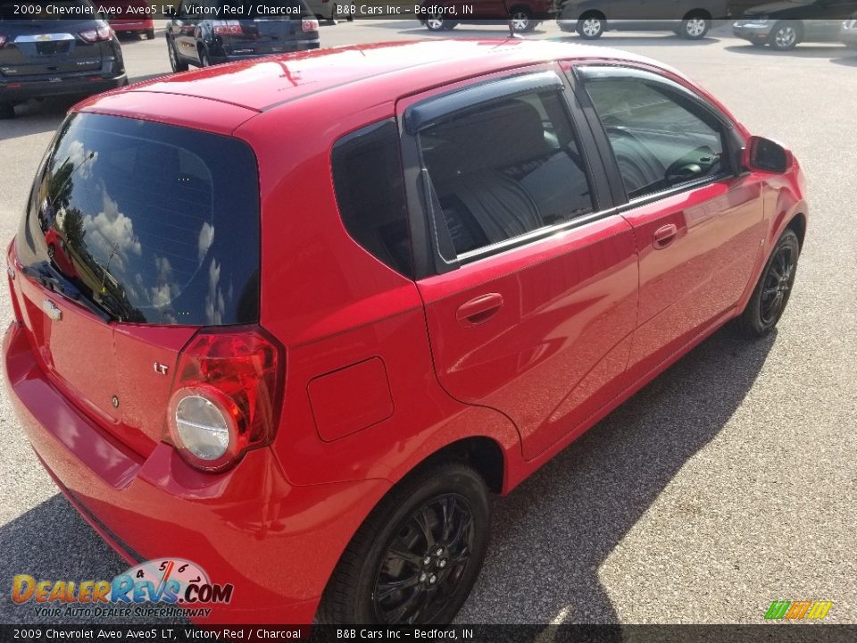 2009 Chevrolet Aveo Aveo5 LT Victory Red / Charcoal Photo #6