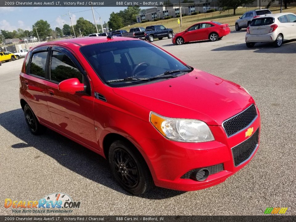 2009 Chevrolet Aveo Aveo5 LT Victory Red / Charcoal Photo #7