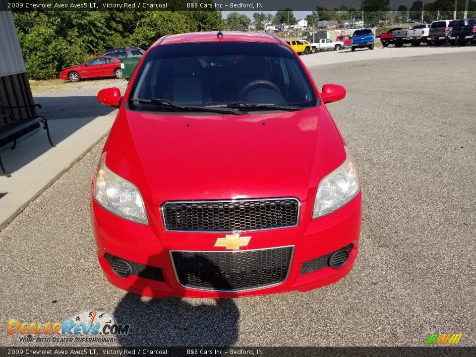2009 Chevrolet Aveo Aveo5 LT Victory Red / Charcoal Photo #8