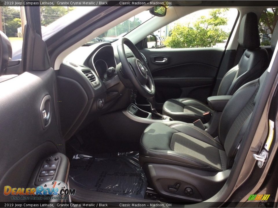 2019 Jeep Compass Latitude Granite Crystal Metallic / Black Photo #16