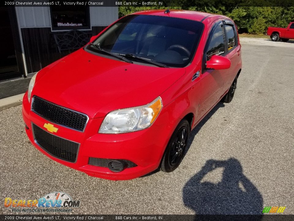 2009 Chevrolet Aveo Aveo5 LT Victory Red / Charcoal Photo #9