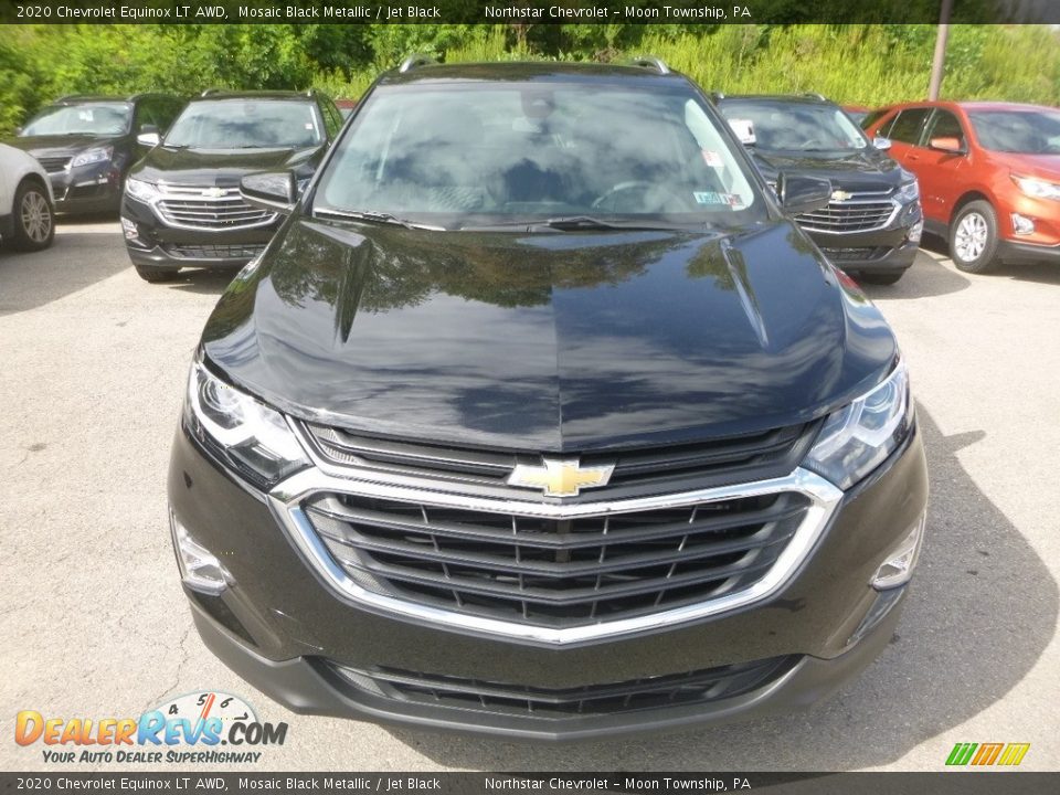 2020 Chevrolet Equinox LT AWD Mosaic Black Metallic / Jet Black Photo #8