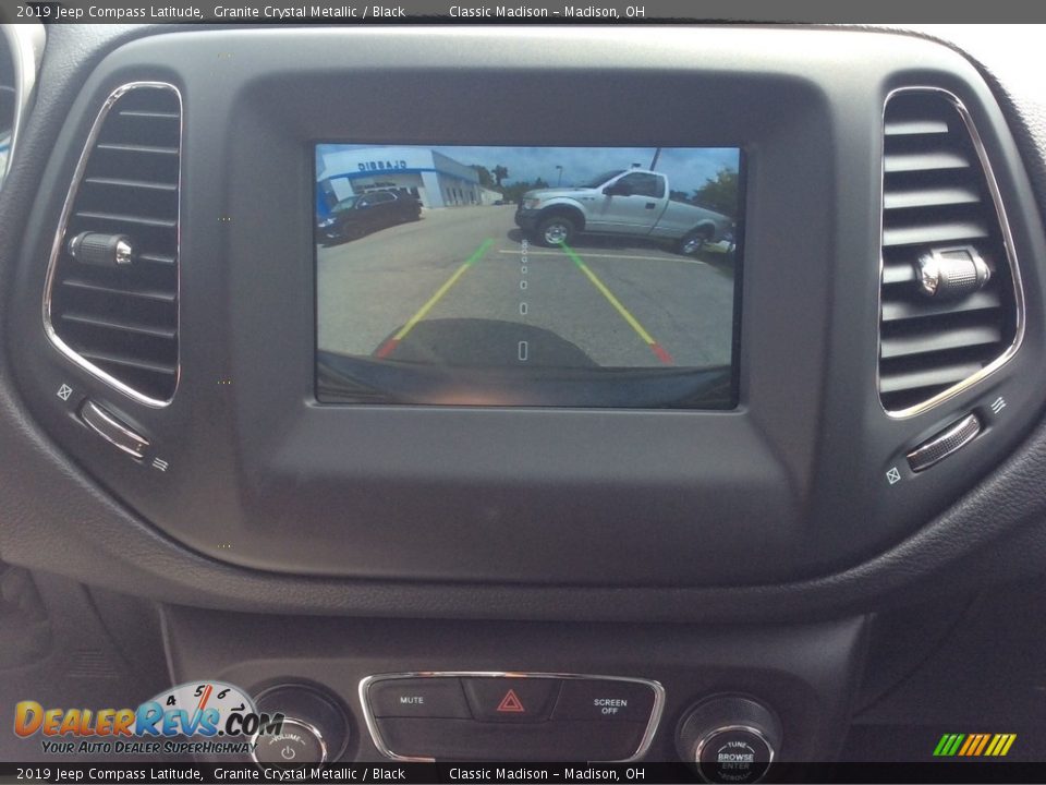 2019 Jeep Compass Latitude Granite Crystal Metallic / Black Photo #21