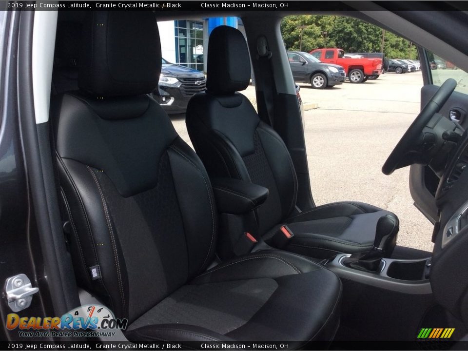 2019 Jeep Compass Latitude Granite Crystal Metallic / Black Photo #23