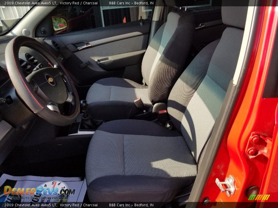 2009 Chevrolet Aveo Aveo5 LT Victory Red / Charcoal Photo #11