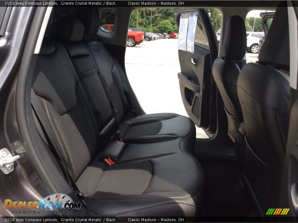 2019 Jeep Compass Latitude Granite Crystal Metallic / Black Photo #25