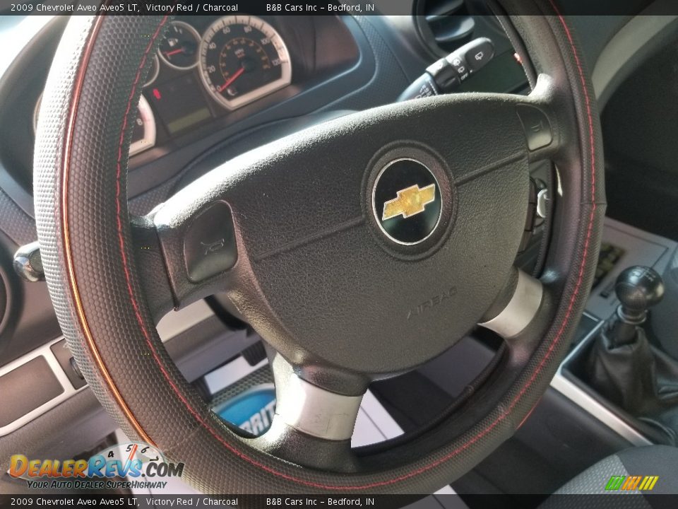2009 Chevrolet Aveo Aveo5 LT Victory Red / Charcoal Photo #12