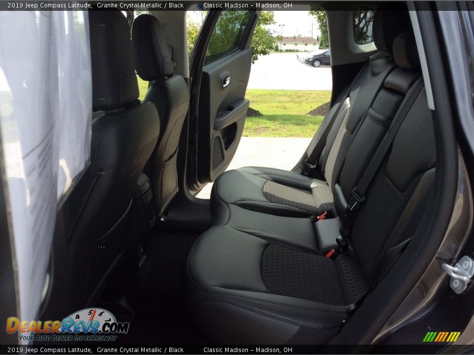 2019 Jeep Compass Latitude Granite Crystal Metallic / Black Photo #27