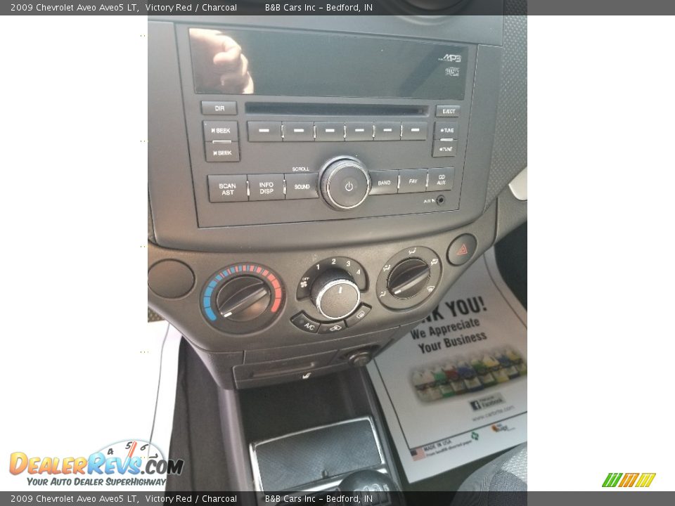 2009 Chevrolet Aveo Aveo5 LT Victory Red / Charcoal Photo #13