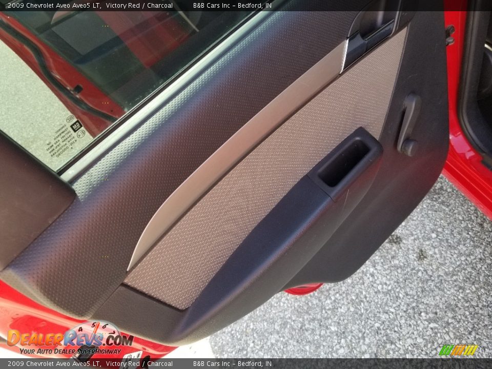 2009 Chevrolet Aveo Aveo5 LT Victory Red / Charcoal Photo #15