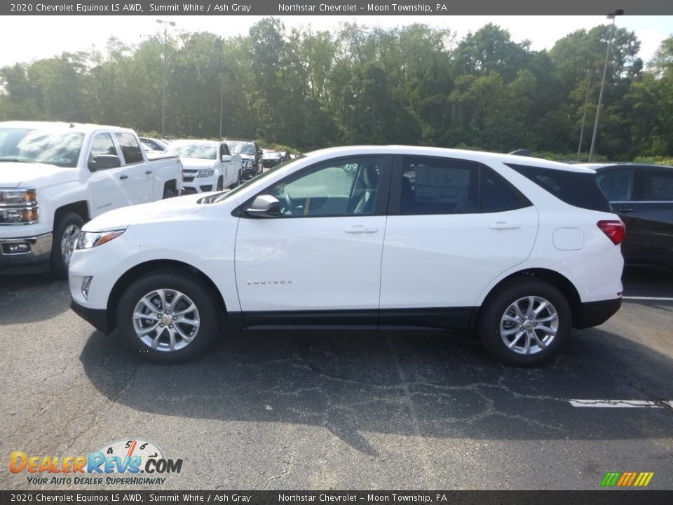 2020 Chevrolet Equinox LS AWD Summit White / Ash Gray Photo #2
