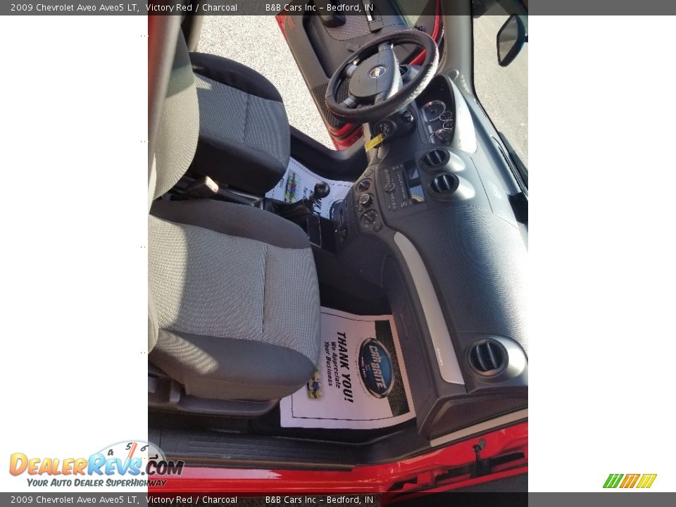 2009 Chevrolet Aveo Aveo5 LT Victory Red / Charcoal Photo #18