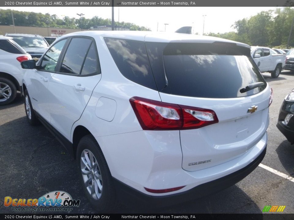 2020 Chevrolet Equinox LS AWD Summit White / Ash Gray Photo #3