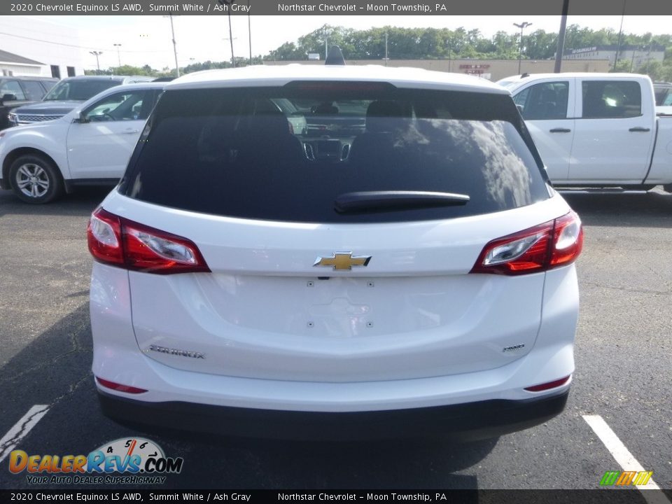 2020 Chevrolet Equinox LS AWD Summit White / Ash Gray Photo #4