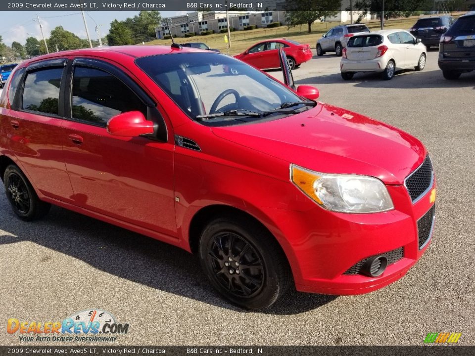 2009 Chevrolet Aveo Aveo5 LT Victory Red / Charcoal Photo #19