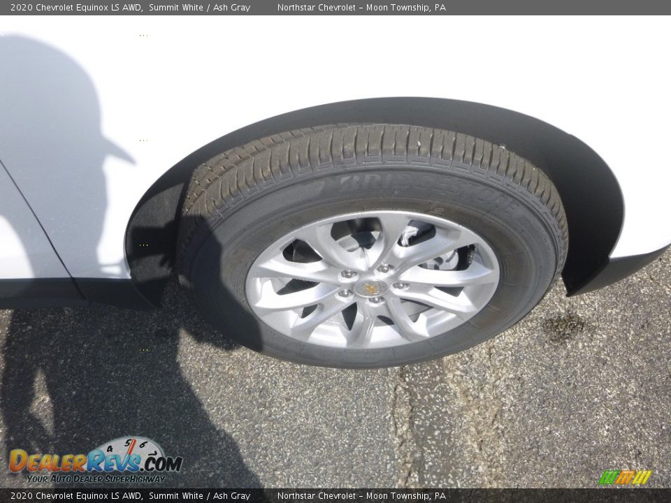 2020 Chevrolet Equinox LS AWD Summit White / Ash Gray Photo #8
