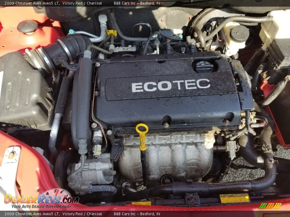 2009 Chevrolet Aveo Aveo5 LT Victory Red / Charcoal Photo #20
