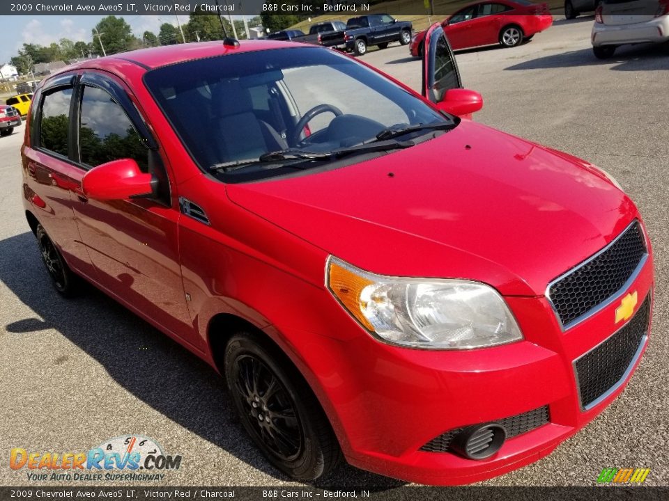 2009 Chevrolet Aveo Aveo5 LT Victory Red / Charcoal Photo #21