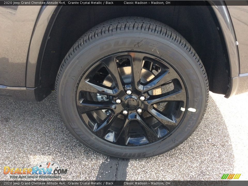 2020 Jeep Grand Cherokee Altitude 4x4 Granite Crystal Metallic / Black Photo #9