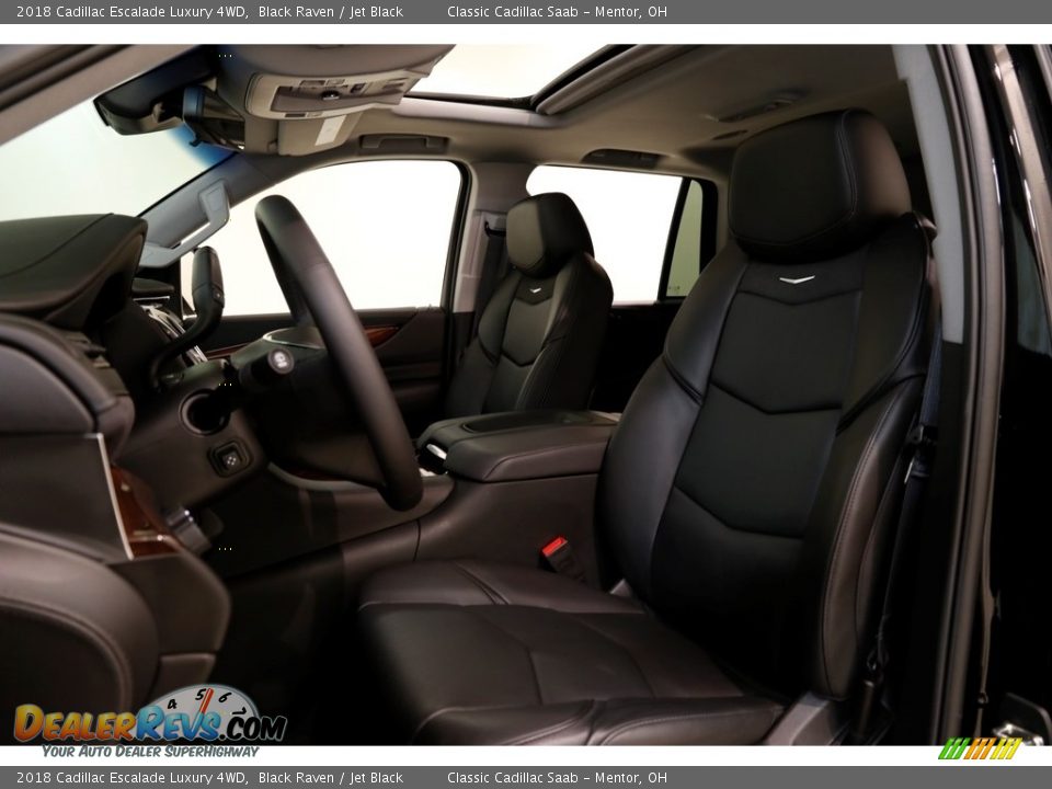 2018 Cadillac Escalade Luxury 4WD Black Raven / Jet Black Photo #5