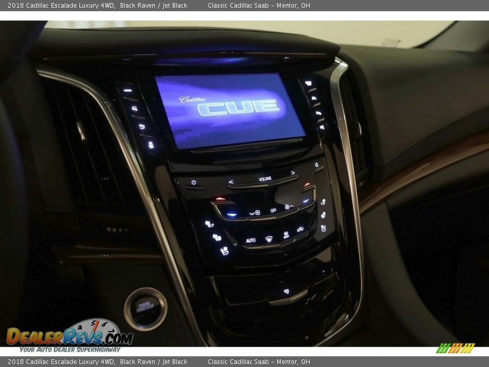 2018 Cadillac Escalade Luxury 4WD Black Raven / Jet Black Photo #7