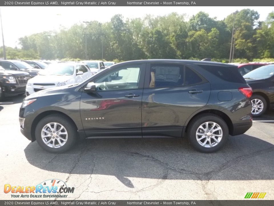 2020 Chevrolet Equinox LS AWD Nightfall Gray Metallic / Ash Gray Photo #2