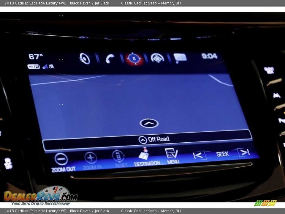 2018 Cadillac Escalade Luxury 4WD Black Raven / Jet Black Photo #11
