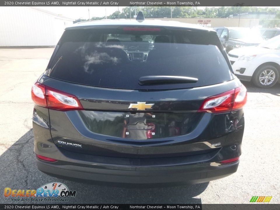 2020 Chevrolet Equinox LS AWD Nightfall Gray Metallic / Ash Gray Photo #4