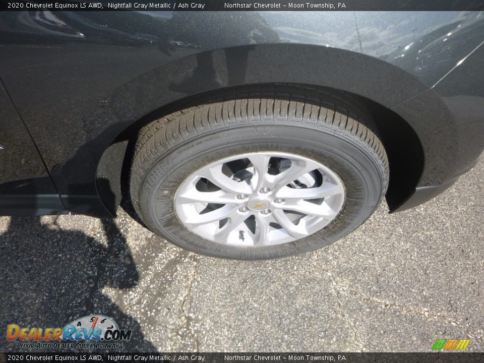 2020 Chevrolet Equinox LS AWD Nightfall Gray Metallic / Ash Gray Photo #9