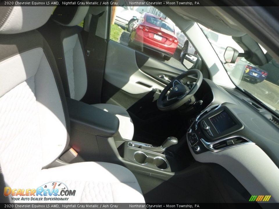2020 Chevrolet Equinox LS AWD Nightfall Gray Metallic / Ash Gray Photo #10