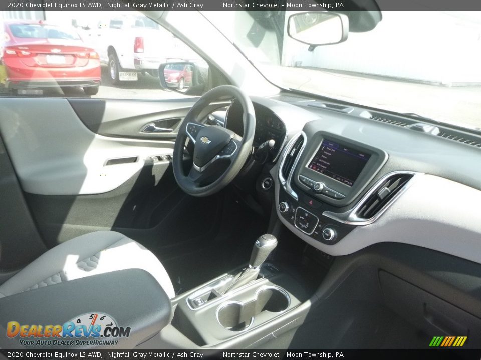 2020 Chevrolet Equinox LS AWD Nightfall Gray Metallic / Ash Gray Photo #11