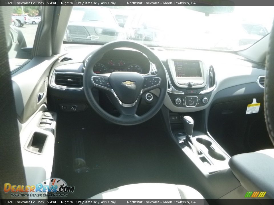 2020 Chevrolet Equinox LS AWD Nightfall Gray Metallic / Ash Gray Photo #13