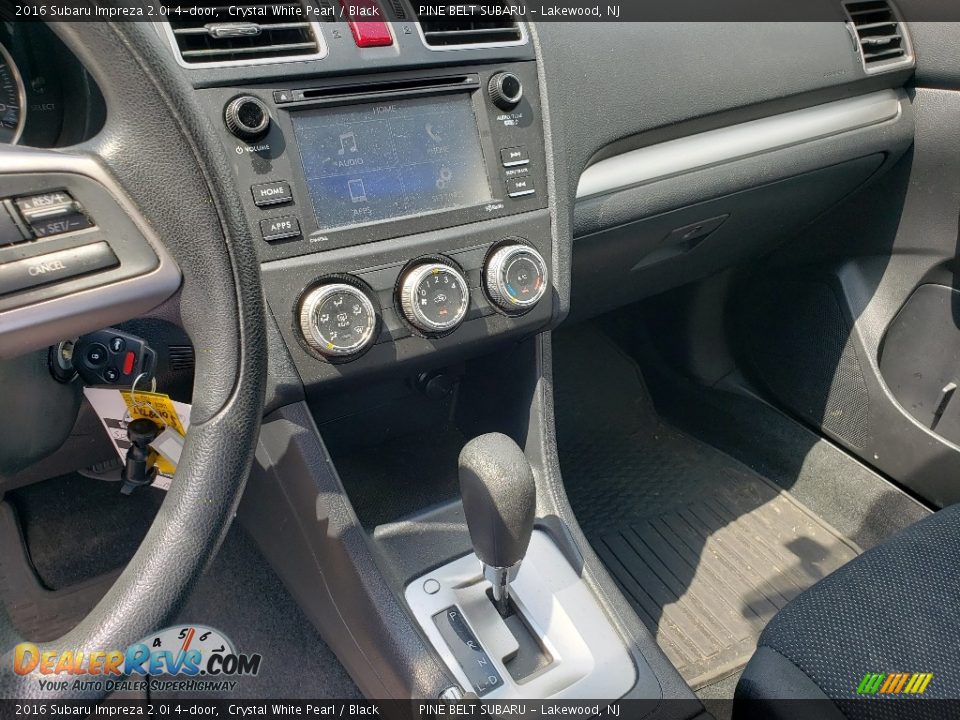 2016 Subaru Impreza 2.0i 4-door Crystal White Pearl / Black Photo #4