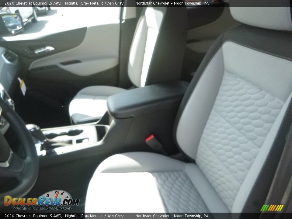 2020 Chevrolet Equinox LS AWD Nightfall Gray Metallic / Ash Gray Photo #15