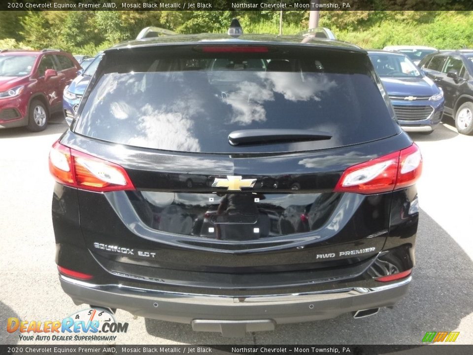 2020 Chevrolet Equinox Premier AWD Mosaic Black Metallic / Jet Black Photo #4