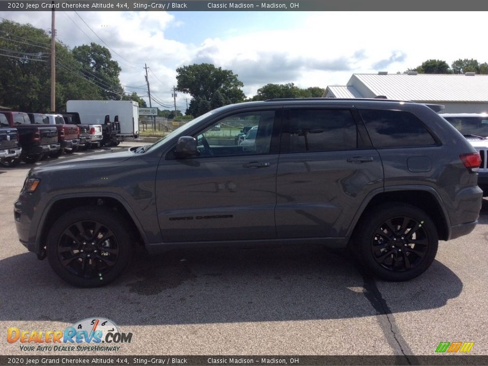 2020 Jeep Grand Cherokee Altitude 4x4 Sting-Gray / Black Photo #6