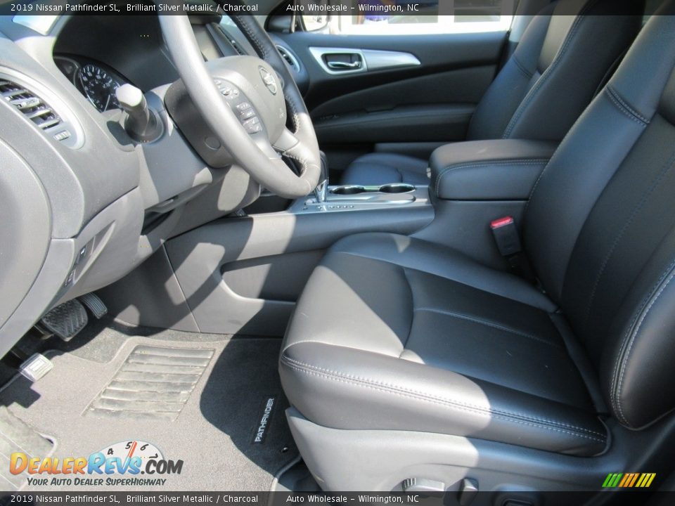 2019 Nissan Pathfinder SL Brilliant Silver Metallic / Charcoal Photo #9